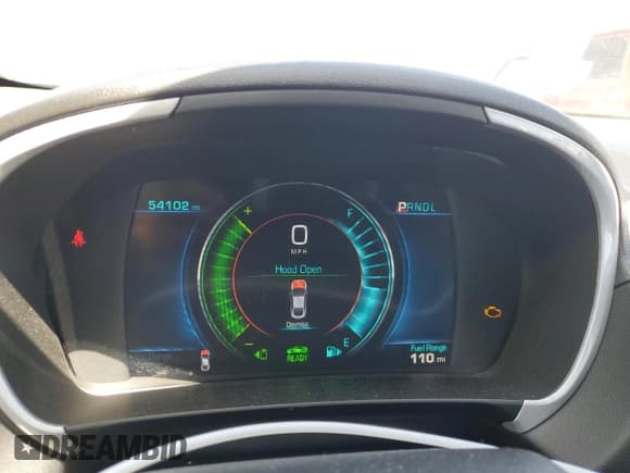 ✅ 2017 Chevrolet Volt LT • VIN: 1G1RA6S54HU110837 • Lot: 60112354. Listed on Copart with 54,102 mi. Free auction sales archive from the USA and detailed vehicle history report at DreamBid. Image 9.