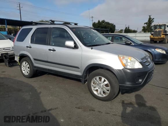 ✅ 2006 Honda CR-V EX • VIN: JHLRD68856C017976 • Lot: 91107225. Listed on Copart with 89,352 mi. Free auction sales archive from the USA and detailed vehicle history report at DreamBid. Image 4.