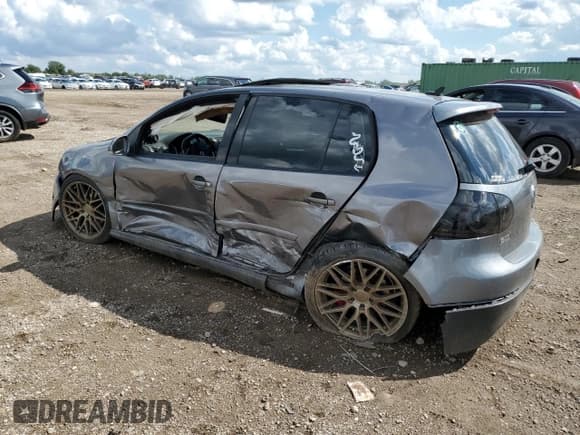 ✅ 2008 Volkswagen Golf GTI • VIN: WVWGV71K78W203100 • Lot: 70488335. Listed on Copart with Not provided. Free auction sales archive from the USA and detailed vehicle history report at DreamBid. Image 2.