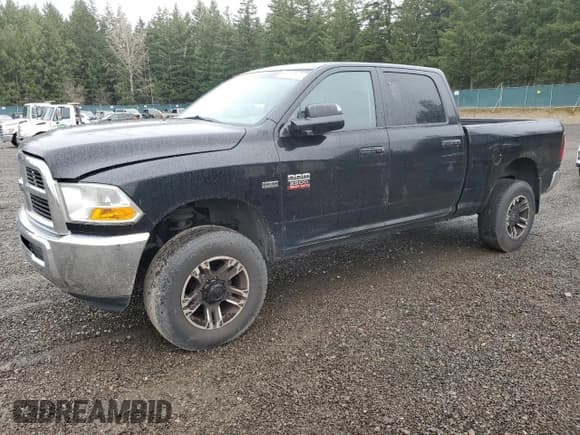 ✅ 2012 Ram 2500 ST • VIN: 3C6TD5CT5CG113261 • Lot: 50102415. Listed on Copart with 182,953 mi. Free auction sales archive from the USA and detailed vehicle history report at DreamBid. Image 1.