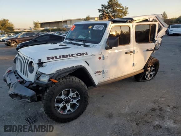 ✅ 2023 Jeep Wrangler Rubicon • VIN: 1C4HJXFG1PW501919 • Lot: 83558484. Listed on Copart with 19,895 mi. Free auction sales archive from the USA and detailed vehicle history report at DreamBid. Image 1.