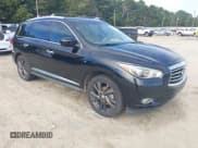 ✅ 2014 Infiniti QX60 • VIN: 5N1AL0MN2EC555518 • Lot: 43345743. Listed on IAAI with 152,292 mi. Free auction sales archive from the USA and detailed vehicle history report at DreamBid. Image 1.