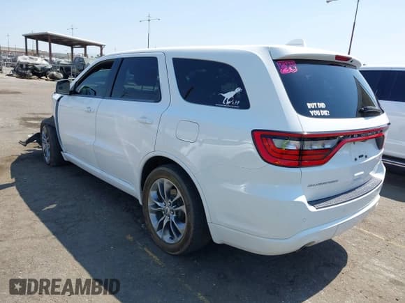 ✅ 2019 Dodge Durango GT Plus • VIN: 1C4RDHDG9KC824470 • Lot: 43193250. Listed on IAAI with 100,186 mi. Free auction sales archive from the USA and detailed vehicle history report at DreamBid. Image 3.