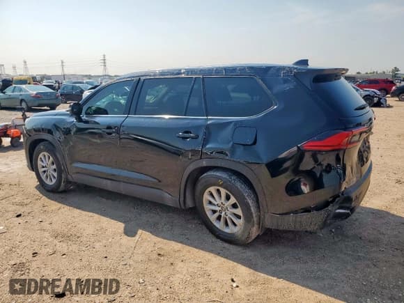 ✅ 2024 Toyota Highlander XLE • VIN: 5TDAAAA50RS019448 • Lot: 69521665. Listed on Copart with 67,721 mi. Free auction sales archive from the USA and detailed vehicle history report at DreamBid. Image 2.