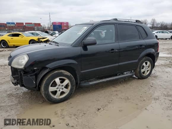 2008 Hyundai Tucson GLS z VIN KM8JM12B08U813447, wystawiony jako Copart lot #85606504 z przebiegiem 183 651 mil mil oraz Szkoda całkowita • Salvage title. Historia ofert i sprzedaży dostępna na DreamBid. Obrazek 1.