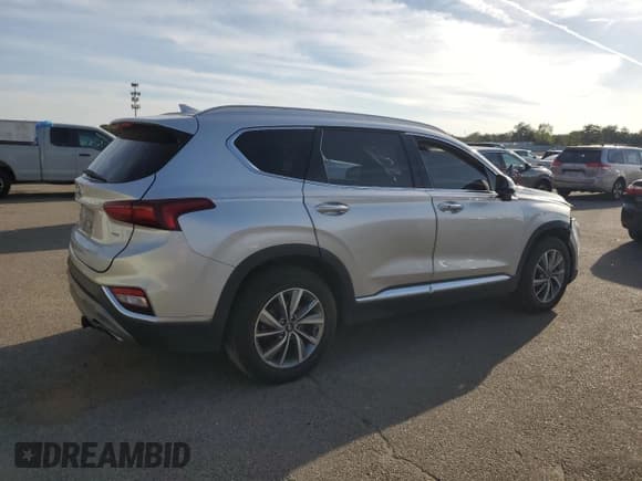 ✅ 2019 Hyundai Santa Fe Ultimate • VIN: 5NMS5CAD4KH005007 • Lot: 84243575. Listed on Copart with 88,097 mi. Free auction sales archive from the USA and detailed vehicle history report at DreamBid. Image 3.