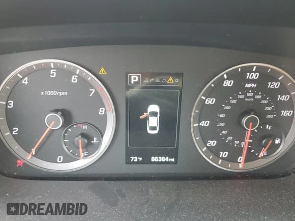 ✅ 2015 Hyundai Sonata Sport • VIN: 5NPE34AB1FH155401 • Лот: 55278153. Опубликован ранее на Copart с пробегом 86 364 миль. Бесплатный доступ к архиву аукционных продаж из США и подробный отчёт об истории автомобиля на DreamBid. Изображение 9.