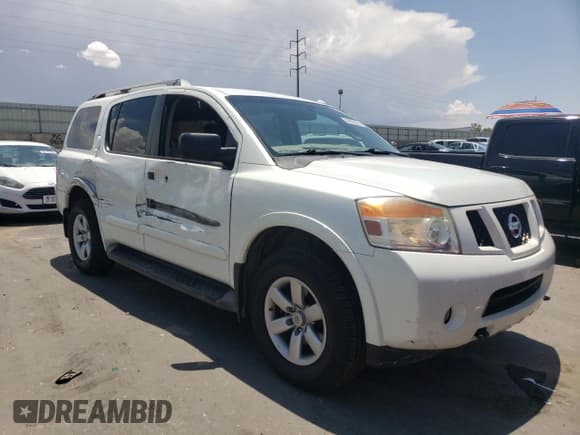 ✅ 2014 Nissan Armada SV • VIN: 5N1AA0NC9EN605130 • Лот: 62556195. Опубликован ранее на Copart с пробегом 137 548 миль. Бесплатный доступ к архиву аукционных продаж из США и подробный отчёт об истории автомобиля на DreamBid. Изображение 4.
