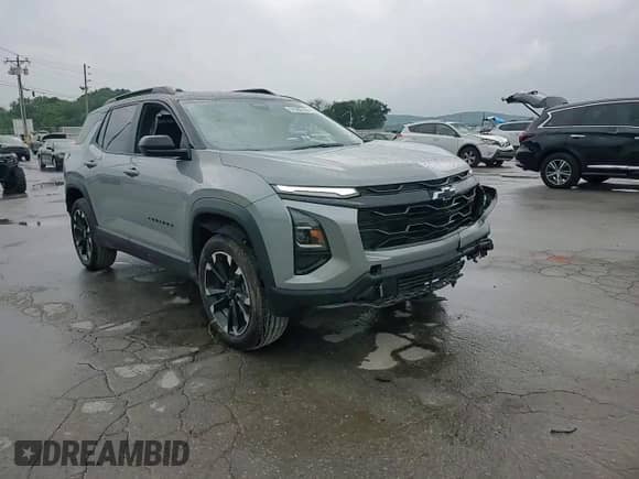 2025 Chevrolet Equinox FWD RS с VIN 3GNAXLEG1SL226410, выставлен на аукционе Copart как лот 57580165 с пробегом 8 079 миль миль и Списание • Salvage title. История ставок и продаж доступна на DreamBid. Изображение 13.
