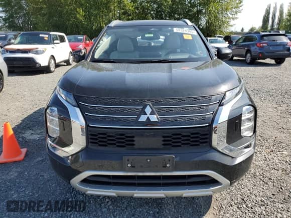 2023 Mitsubishi Outlander SEL z VIN JA4T5VA90PZ027000, wystawiony jako Copart lot #59324345 z przebiegiem 80 180 mil mil oraz Szkoda całkowita • Salvage title. Historia ofert i sprzedaży dostępna na DreamBid. Obrazek 5.