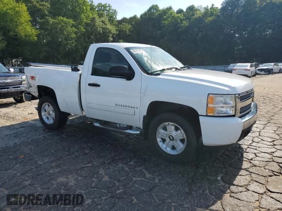 ✅ 2007 Chevrolet Silverado 1500 Work Truck • VIN: 1GCEK14007Z517367 • Lot: 60141415. Listed on Copart with 83,560 mi. Free auction sales archive from the USA and detailed vehicle history report at DreamBid. Image 4.