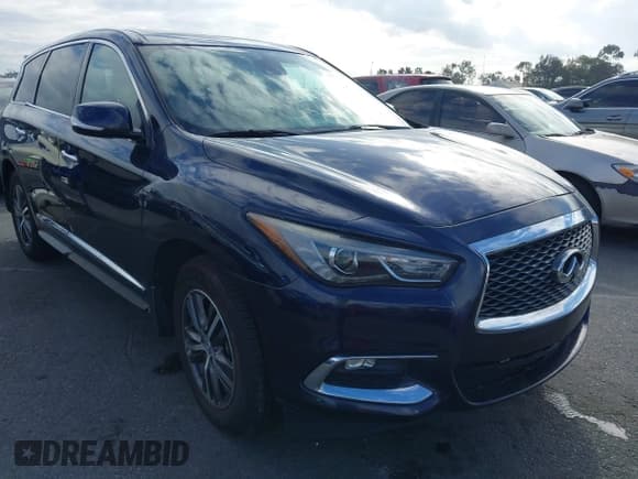 ✅ 2019 Infiniti QX60 Luxe • VIN: 5N1DL0MN0KC510618 • Lot: 43746773. Listed on IAAI with 70,122 mi. Free auction sales archive from the USA and detailed vehicle history report at DreamBid. Image 1.