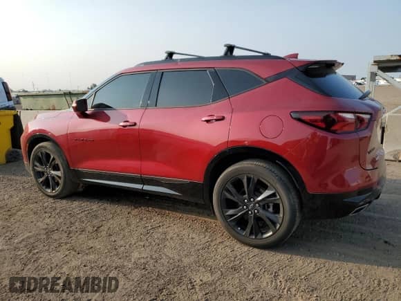 ✅ 2020 Chevrolet Blazer RS • VIN: 3GNKBKRSXLS556484 • Lot: 69567905. Listed on Copart with 80,484 mi. Free auction sales archive from the USA and detailed vehicle history report at DreamBid. Image 2.