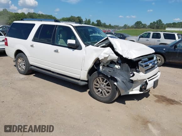✅ 2012 Ford Expedition Max Limited • VIN: 1FMJK2A57CEF14564 • Lot: 42998095. Wystawiony na IAAI z przebiegiem 130 099 mil. Bezpłatny archiwum sprzedaży aukcyjnych z USA i szczegółowy raport historii pojazdu na DreamBid. Zdjęcie 1.
