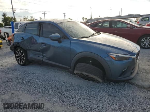 ✅ 2019 Mazda CX-3 Touring • VIN: JM1DKDC79K0445108 • Lot: 91676255. Listed on Copart with Not provided. Free auction sales archive from the USA and detailed vehicle history report at DreamBid. Image 4.
