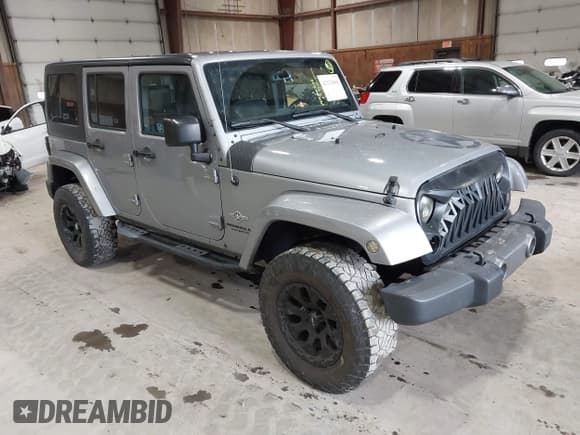 ✅ 2015 Jeep Wrangler Unlimited Sport • VIN: 1C4BJWDG6FL560841 • Lot: 42322086. Listed on IAAI with 99,098 mi. Free auction sales archive from the USA and detailed vehicle history report at DreamBid. Image 1.