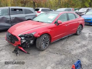 ✅ 2020 Hyundai Sonata Limited • VIN: 5NPEH4J27LH004849 • Лот: 43437994. Опубликован ранее на IAAI с пробегом 69 429 миль. Бесплатный доступ к архиву аукционных продаж из США и подробный отчёт об истории автомобиля на DreamBid. Изображение 2.