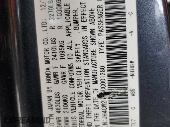 ✅ 2012 Acura TSX Technology • VIN: JH4CW2H60CC001280 • Lot: 63530445. Wystawiony na Copart z przebiegiem 134 548 mil. Bezpłatny archiwum sprzedaży aukcyjnych z USA i szczegółowy raport historii pojazdu na DreamBid. Zdjęcie 12.