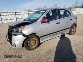 ✅ 2015 Nissan Micra S • VIN: 3N1CK3CP7FL267314 • Lot: 45702245. Listed on Copart with 76,500 mi. Free auction sales archive from the USA and detailed vehicle history report at DreamBid. Image 1.