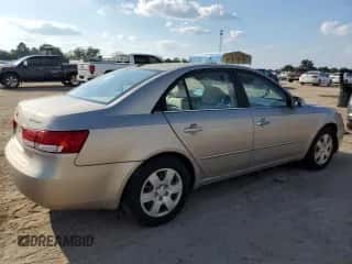 2008 Hyundai Sonata GLS with VIN 5NPET46C68H389411, listed as a Copart auction lot 72097544 with 103,648 mi miles and Salvage title. Bid and sale history available at DreamBid. Image 3.
