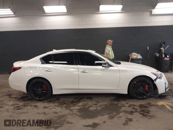 ✅ 2020 Infiniti Q50 Red Sport 400 • VIN: JN1FV7AR9LM660314 • Lot: 42220029. Listed on IAAI with 65,779 mi. Free auction sales archive from the USA and detailed vehicle history report at DreamBid. Image 13.