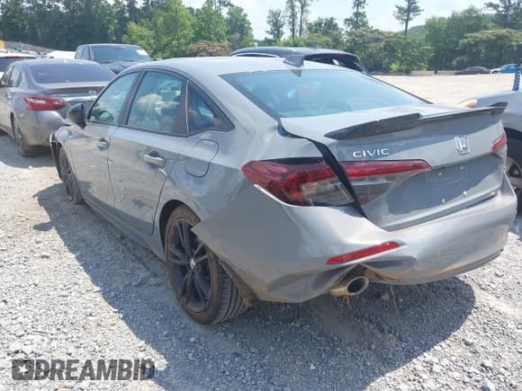 ✅ 2025 Honda Civic Si • VIN: 2HGFE1E51SH476487 • Lot: 42566837. Listed on IAAI with 4,915 mi. Free auction sales archive from the USA and detailed vehicle history report at DreamBid. Image 3.