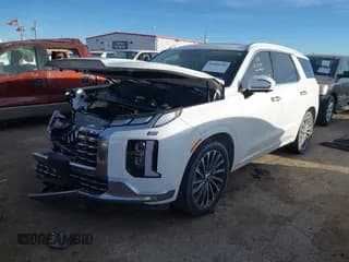 ✅ 2023 Hyundai Palisade Calligraphy • VIN: KM8R74GE7PU546692 • Лот: 40880090. Опубликован ранее на IAAI с пробегом 22 924 миль. Бесплатный доступ к архиву аукционных продаж из США и подробный отчёт об истории автомобиля на DreamBid. Изображение 2.