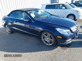 ✅ 2012 Mercedes-Benz E 350 • VIN: WDDKK5KF9CF147572 • Lot: 43642955. Listed on IAAI with 49,903 mi. Free auction sales archive from the USA and detailed vehicle history report at DreamBid. Image 1.