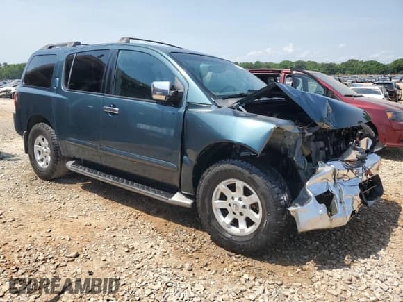 ✅ 2004 Nissan Armada LE • VIN: 5N1AA08A24N714537 • Lot: 55202545. Listed on Copart with 323,126 mi. Free auction sales archive from the USA and detailed vehicle history report at DreamBid. Image 4.