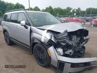 ✅ 2025 Hyundai Santa Fe Calligraphy • VIN: 5NMP5DG18SH045812 • Lot: 42595319. Listed on IAAI with 1,830 mi. Free auction sales archive from the USA and detailed vehicle history report at DreamBid. Image 1.