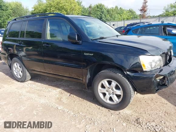 2001 Toyota Highlander с VIN JTEHF21A710033174, выставлен на аукционе IAAI как лот 43028593 с пробегом 289 183 миль миль и . История ставок и продаж доступна на DreamBid. Изображение 1.
