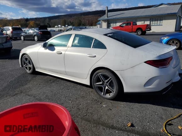 ✅ 2020 Mercedes-Benz CLS 450 • VIN: W1K2J5KB5LA073130 • Lot: 92913795. Listed on Copart with Not provided. Free auction sales archive from the USA and detailed vehicle history report at DreamBid. Image 2.