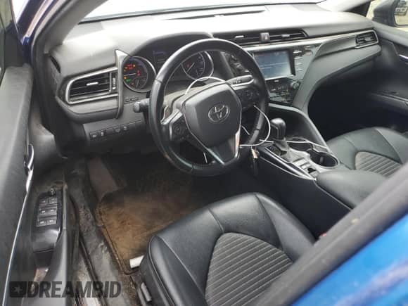 2020 Toyota Camry Hybrid SE with VIN 4T1G31AK9LU018842, listed as a Copart auction lot 82271955 with 105,510 mi miles and Salvage title. Bid and sale history available at DreamBid. Image 8.