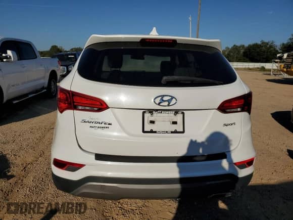 2017 Hyundai Santa Fe 2.4L with VIN 5NMZT3LB6HH026899, listed as a Copart auction lot 87001105 with 135,479 mi miles and Clean title. Bid and sale history available at DreamBid. Image 6.
