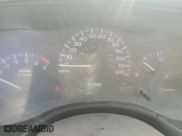 2003 Chevrolet Malibu with VIN 1G1ND52J83M584733, listed as a Copart auction lot 83348334 with 141,280 mi miles and Salvage title. Bid and sale history available at DreamBid. Image 9.