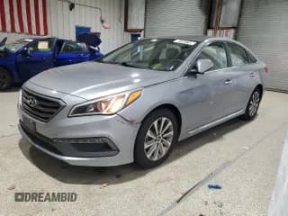 ✅ 2017 Hyundai Sonata Sport • VIN: 5NPE34AF1HH453159 • Лот: 85197715. Опубликован ранее на Copart с пробегом 65 783 миль. Бесплатный доступ к архиву аукционных продаж из США и подробный отчёт об истории автомобиля на DreamBid. Изображение 1.