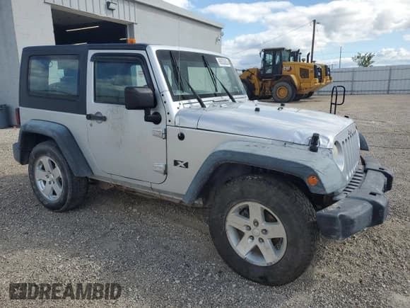 ✅ 2008 Jeep Wrangler X • VIN: 1J4FZ241X8L621751 • Lot: 69830055. Listed on Copart with Not provided. Free auction sales archive from the USA and detailed vehicle history report at DreamBid. Image 4.
