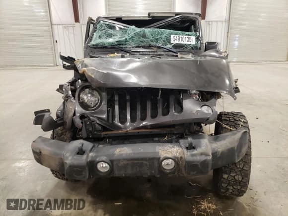 ✅ 2016 Jeep Wrangler Rubicon • VIN: 1C4BJWCGXGL336250 • Lot: 54910135. Listed on Copart with Not provided. Free auction sales archive from the USA and detailed vehicle history report at DreamBid. Image 5.