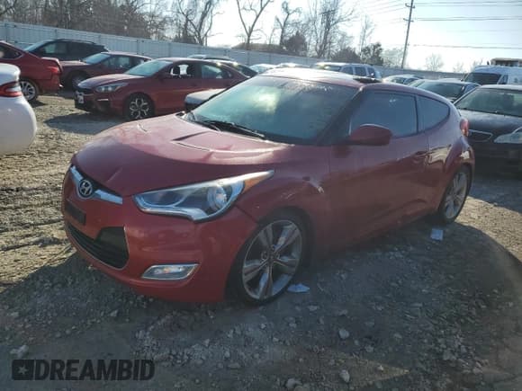 ✅ 2012 Hyundai Veloster w/Gray Int • VIN: KMHTC6AD4CU077195 • Lot: 41647884. Wystawiony na Copart z przebiegiem 141 825 mil. Bezpłatny archiwum sprzedaży aukcyjnych z USA i szczegółowy raport historii pojazdu na DreamBid. Zdjęcie 1.