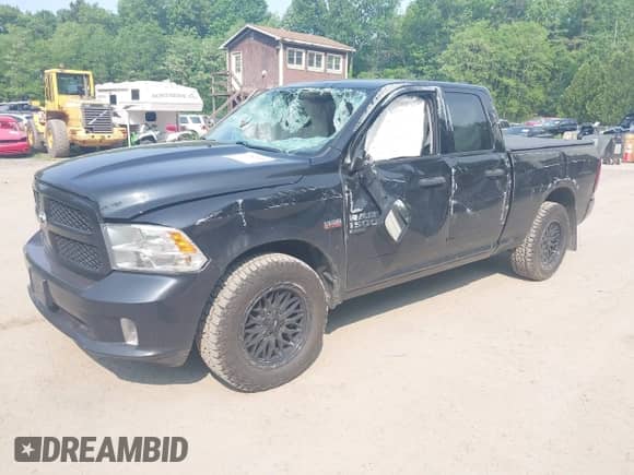 2019 Ram 1500 Tradesman with VIN 1C6RR7FT3KS547284, listed as a IAAI auction lot 42383370 with 78,216 mi miles and . Bid and sale history available at DreamBid. Image 2.