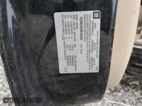 2008 Chevrolet Silverado 3500HD SRW LTZ с VIN 1GCHK33668F205829, выставлен на аукционе Copart как лот 64776855 с пробегом Не указан миль и Списание • Salvage title. История ставок и продаж доступна на DreamBid. Изображение 12.