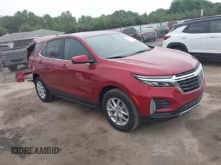 2022 Chevrolet Equinox LT with VIN 3GNAXKEV5NL161042, listed as a IAAI auction lot 42417629 with 12,517 mi miles and . Bid and sale history available at DreamBid. Image 1.