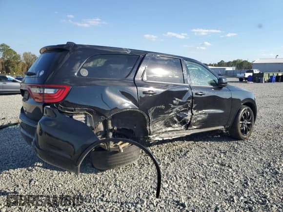 ✅ 2020 Dodge Durango SXT • VIN: 1C4RDHAG3LC129956 • Lot: 91866885. Listed on Copart with 108,080 mi. Free auction sales archive from the USA and detailed vehicle history report at DreamBid. Image 3.