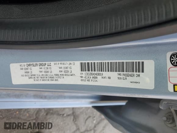 ✅ 2013 Dodge Avenger R/T • VIN: 1C3CDZBGXDN636910 • Lot: 76685174. Listed on Copart with 104,823 mi. Free auction sales archive from the USA and detailed vehicle history report at DreamBid. Image 15.