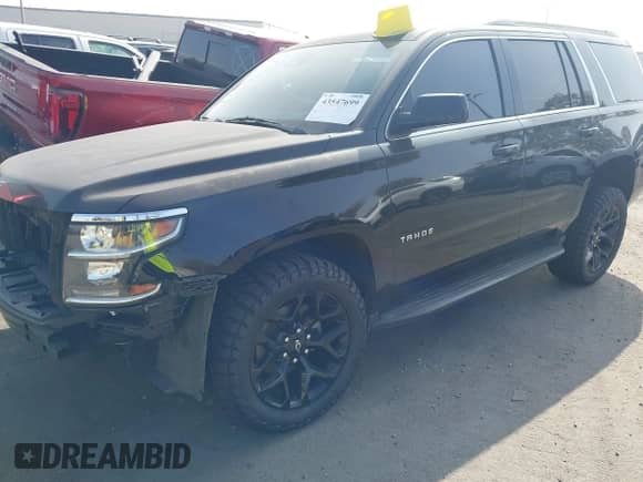 2016 Chevrolet Tahoe LT with VIN 1GNSCBKC1GR372768, listed as a IAAI auction lot 43547699 with 87,897 mi miles and . Bid and sale history available at DreamBid. Image 2.