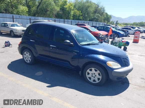 ✅ 2002 Chrysler PT Cruiser • VIN: 3C4FY48B52T280388 • Lot: 43034988. Listed on IAAI with 218,626 mi. Free auction sales archive from the USA and detailed vehicle history report at DreamBid. Image 1.