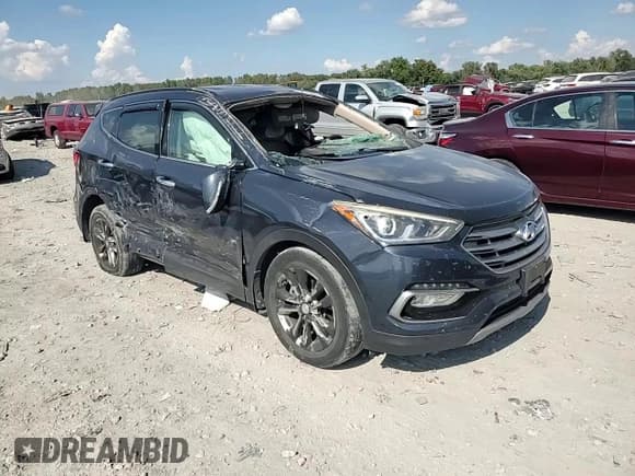 ✅ 2018 Hyundai Santa Fe 2.0T • VIN: 5XYZU4LA4JG529079 • Лот: 81975085. Опубликован ранее на Copart с пробегом 164 631 миль. Бесплатный доступ к архиву аукционных продаж из США и подробный отчёт об истории автомобиля на DreamBid. Изображение 13.