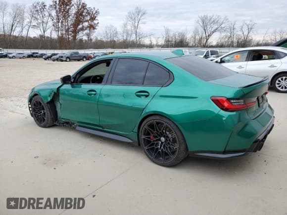 ✅ 2022 BMW M3 Competition xDrive • VIN: WBS43AY01NFN09319 • Lot: 91919445. Wystawiony na Copart z przebiegiem 22 814 mil. Bezpłatny archiwum sprzedaży aukcyjnych z USA i szczegółowy raport historii pojazdu na DreamBid. Zdjęcie 2.