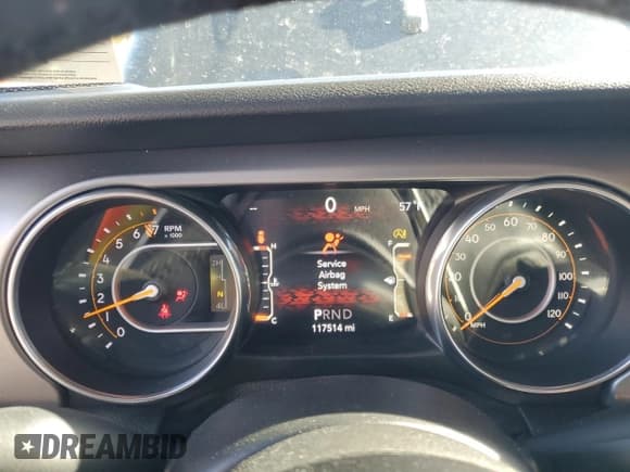 ✅ 2018 Jeep Wrangler Unlimited Sport S • VIN: 1C4HJXDG8JW111118 • Lot: 87263855. Listed on Copart with 117,514 mi. Free auction sales archive from the USA and detailed vehicle history report at DreamBid. Image 9.