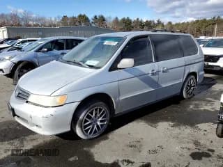 ✅ 2003 Honda Odyssey EX-L • VIN: 5FNRL18963B068655 • Lot: 43989375. Wystawiony na Copart z przebiegiem 201 998 mil. Bezpłatny archiwum sprzedaży aukcyjnych z USA i szczegółowy raport historii pojazdu na DreamBid. Zdjęcie 1.